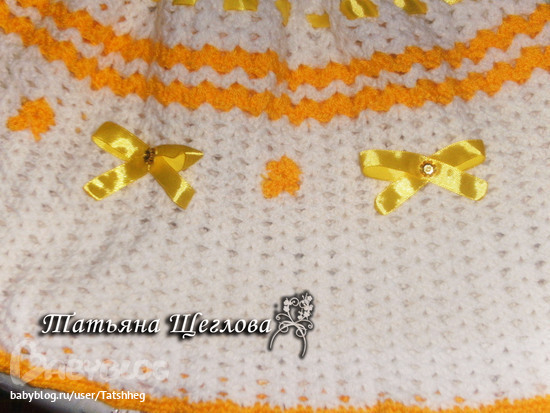 Теплое Вязаное Крючком Платье